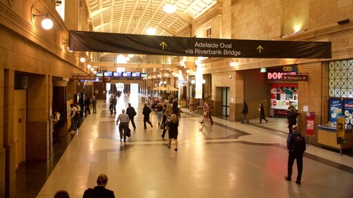 Adelaide showing railway items, interior views and heritage architecture