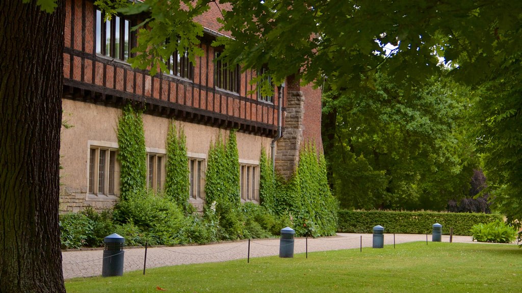 Potsdam featuring heritage architecture and a castle