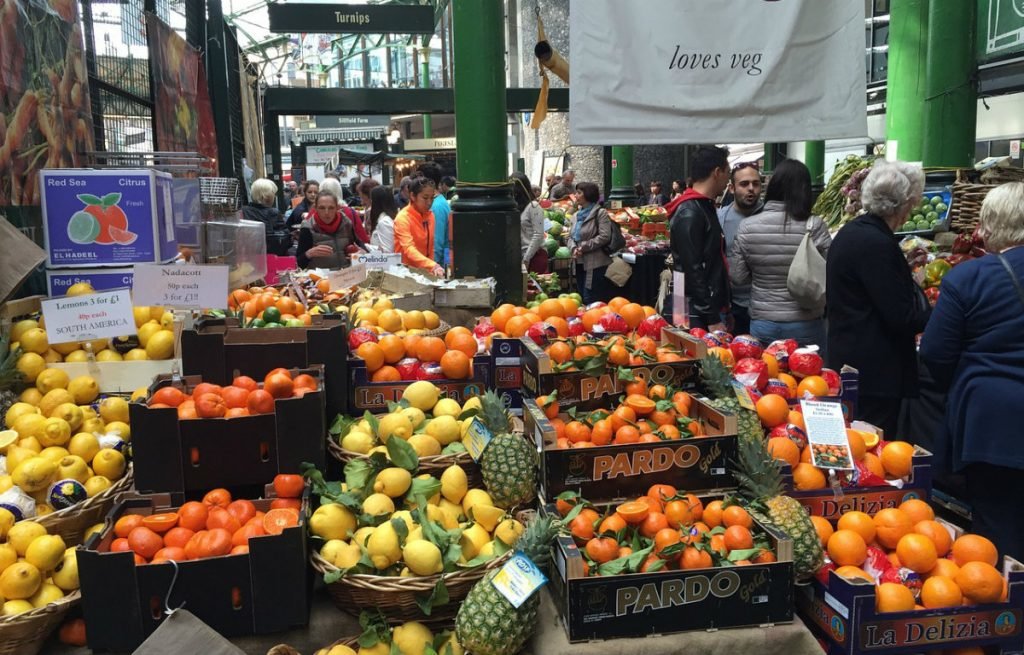 Borough Market in London