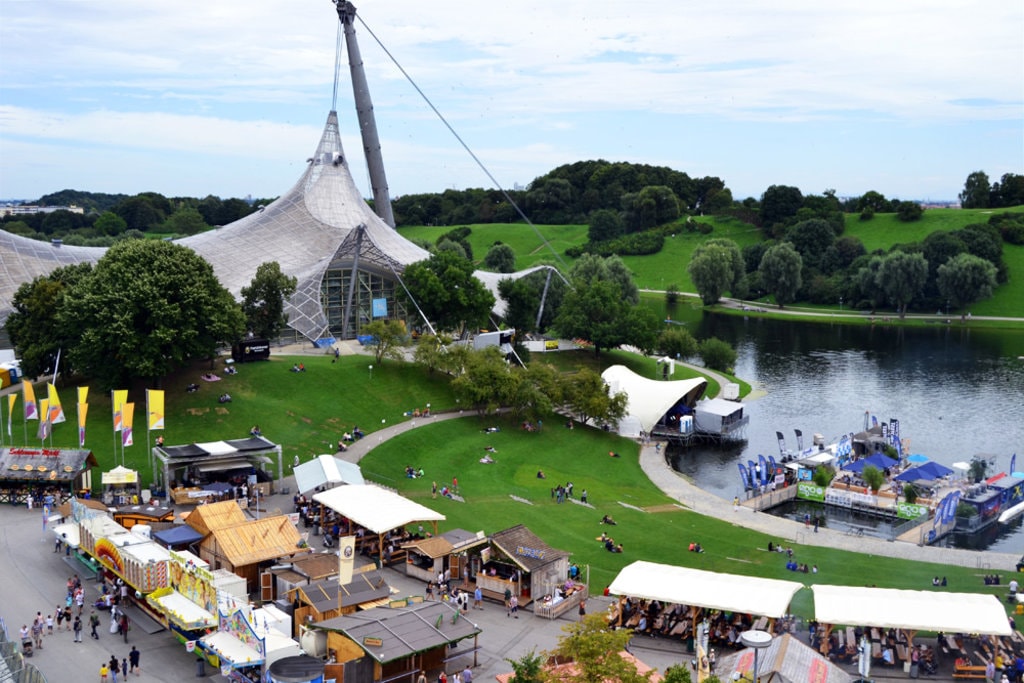 Der Olympiapark in München