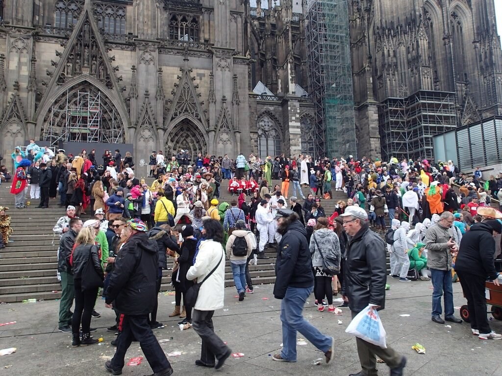 Karneval am Kölner Dom