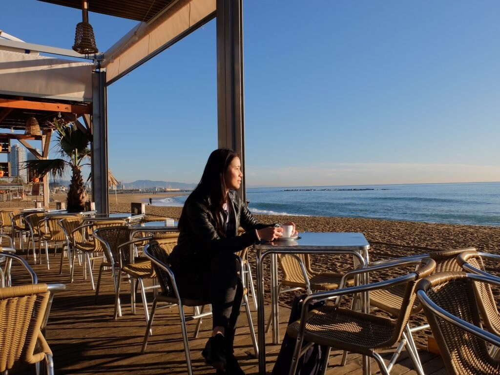 Strandbar Desayuno Chinringuito in Barcelona