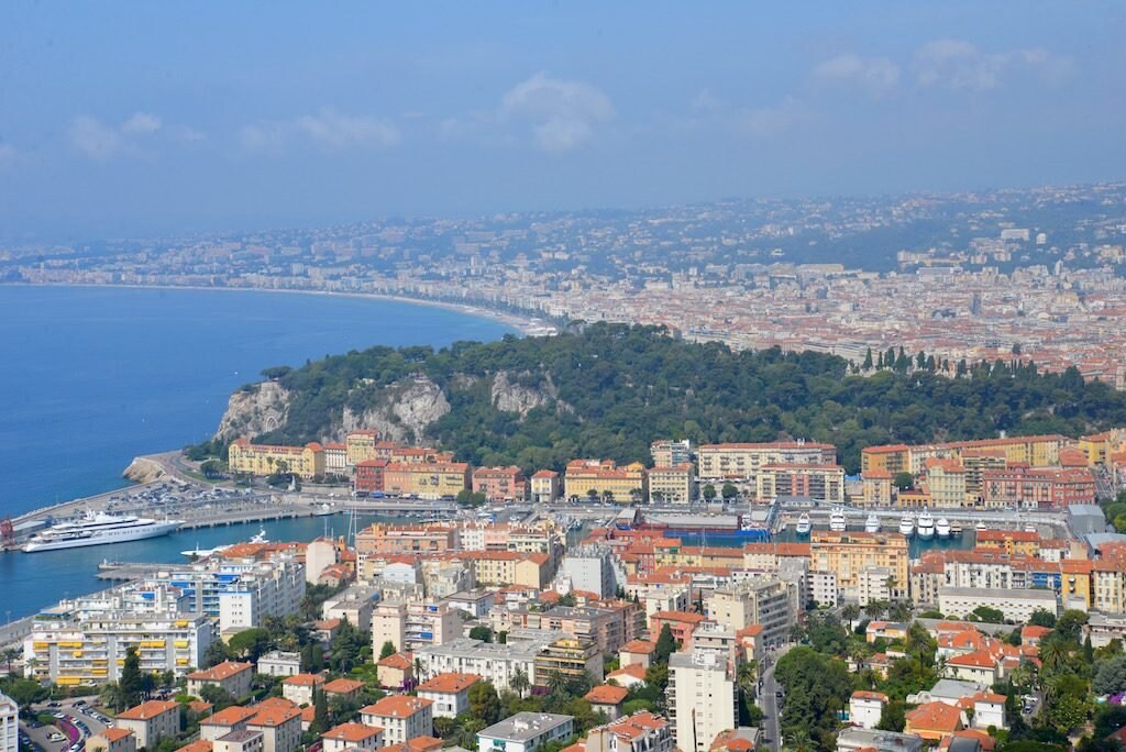 Blick auf Nizza