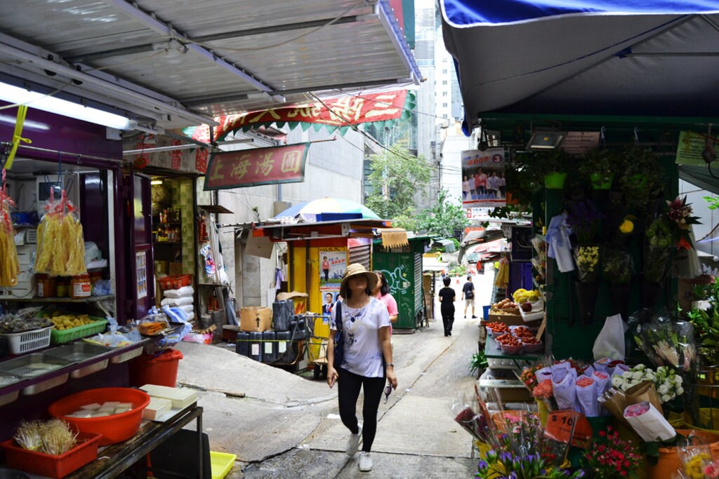 Markt in Peking