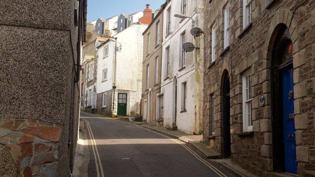 Mevagissey ofreciendo patrimonio de arquitectura