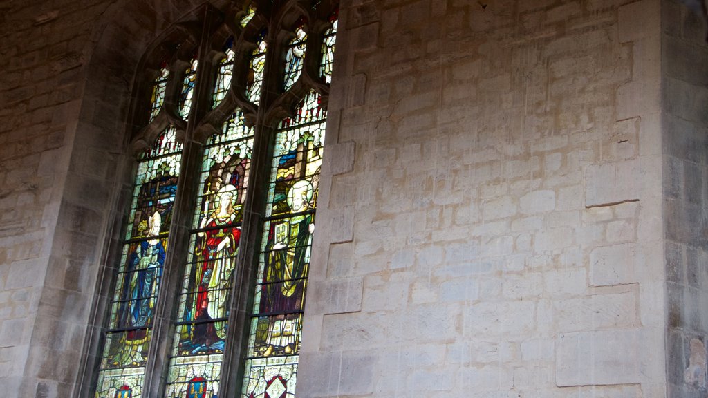 King\'s Lynn que incluye una iglesia o catedral, vista interna y aspectos religiosos