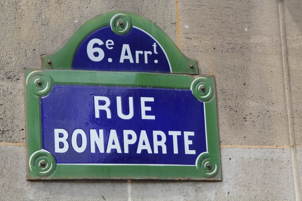 Rue Bonaparte Paris