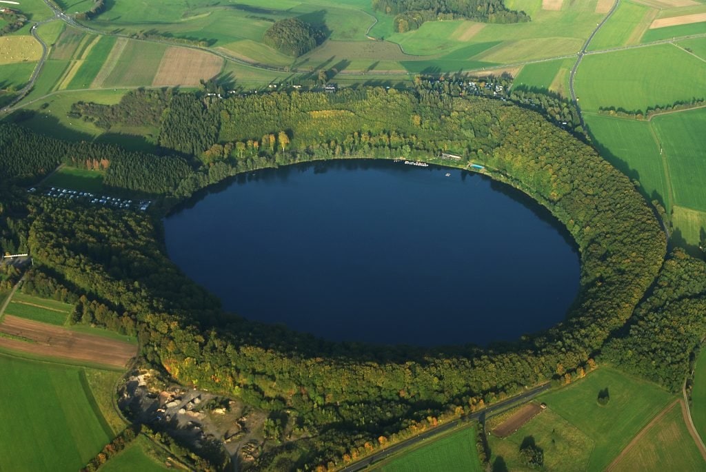 Pulvermaar bei Gillenfeld, Eifel