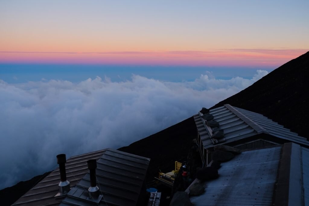 Sonnenaufgang Mt Fuji