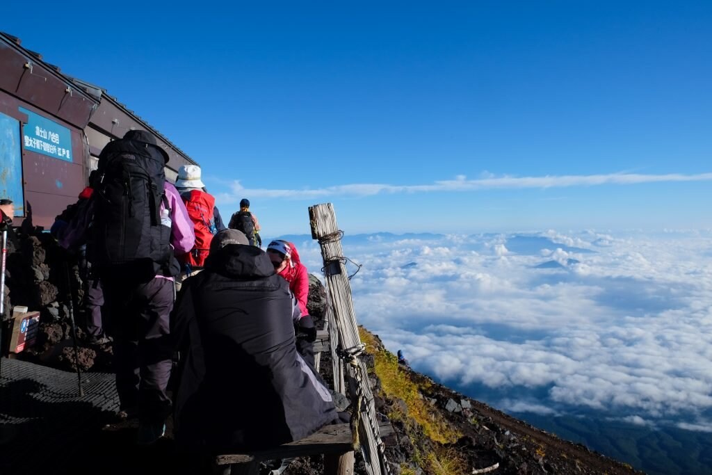 Aufstieg Fuji-san