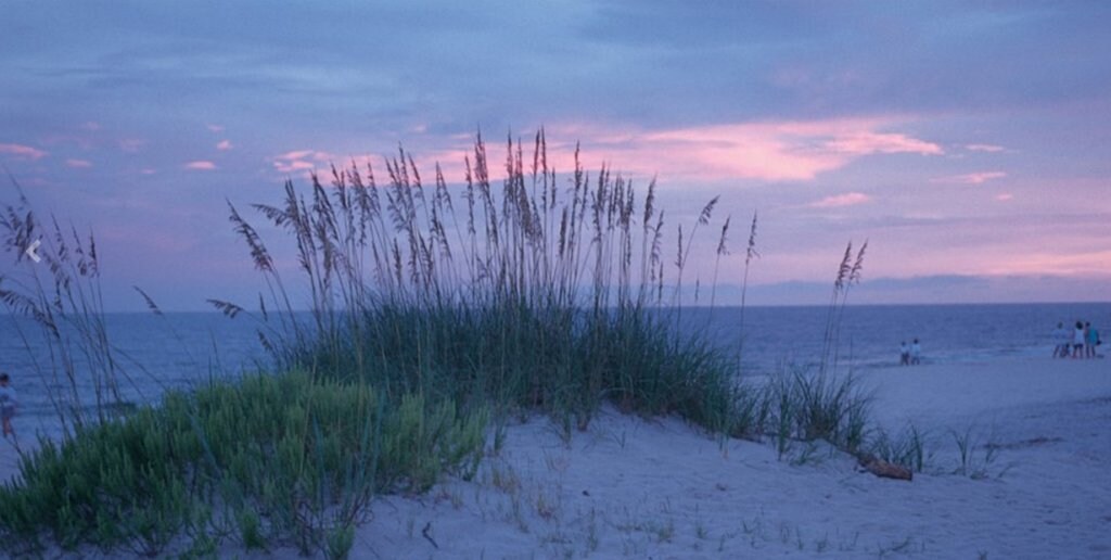 Düne im Sonnenuntergang