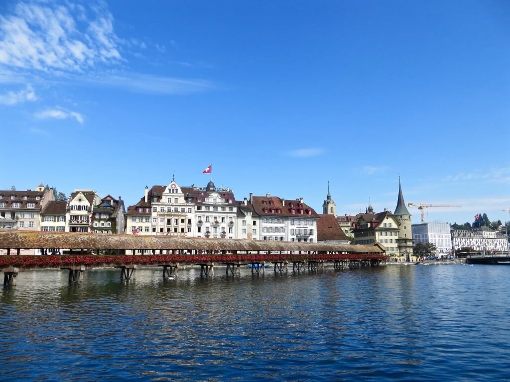 kapellenbrcke-in-luzern, Schweiz