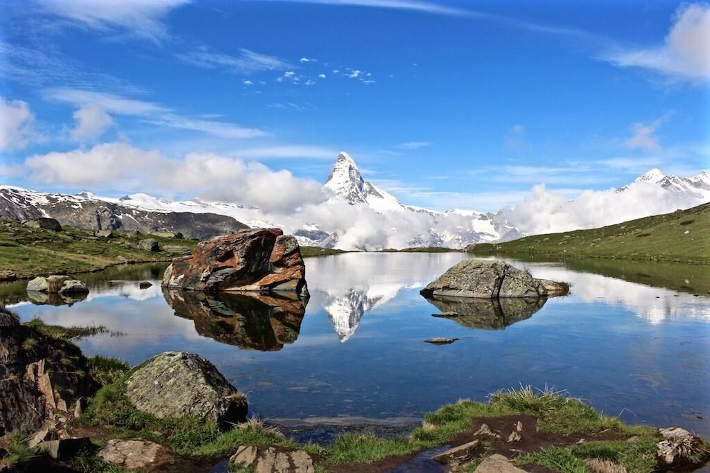 das-matterhorn-in-zermatt, Schweiz