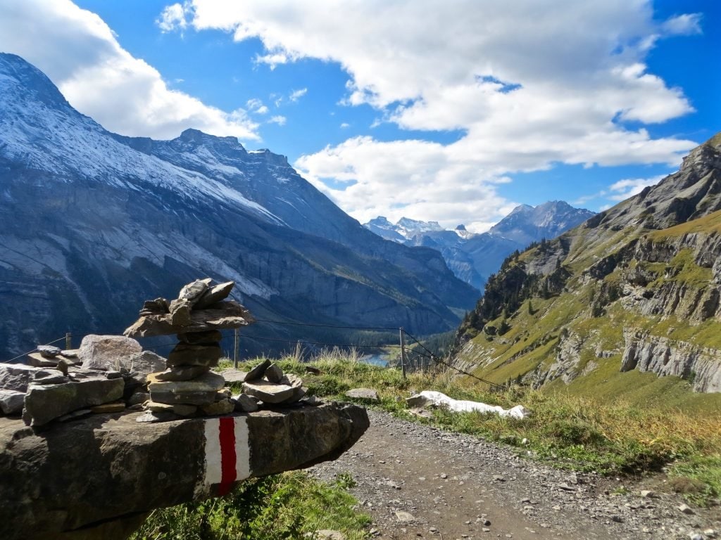 wanderweg-im-berner-oberland, Schweiz