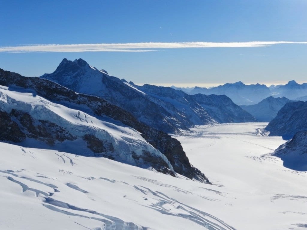 blick-auf-den-gletscher-auf-dem-jungfraujoch, Schweiz
