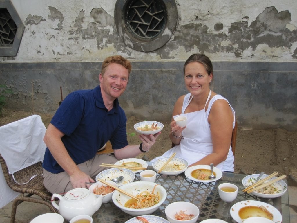 Verköstigung von chinesischem Essen