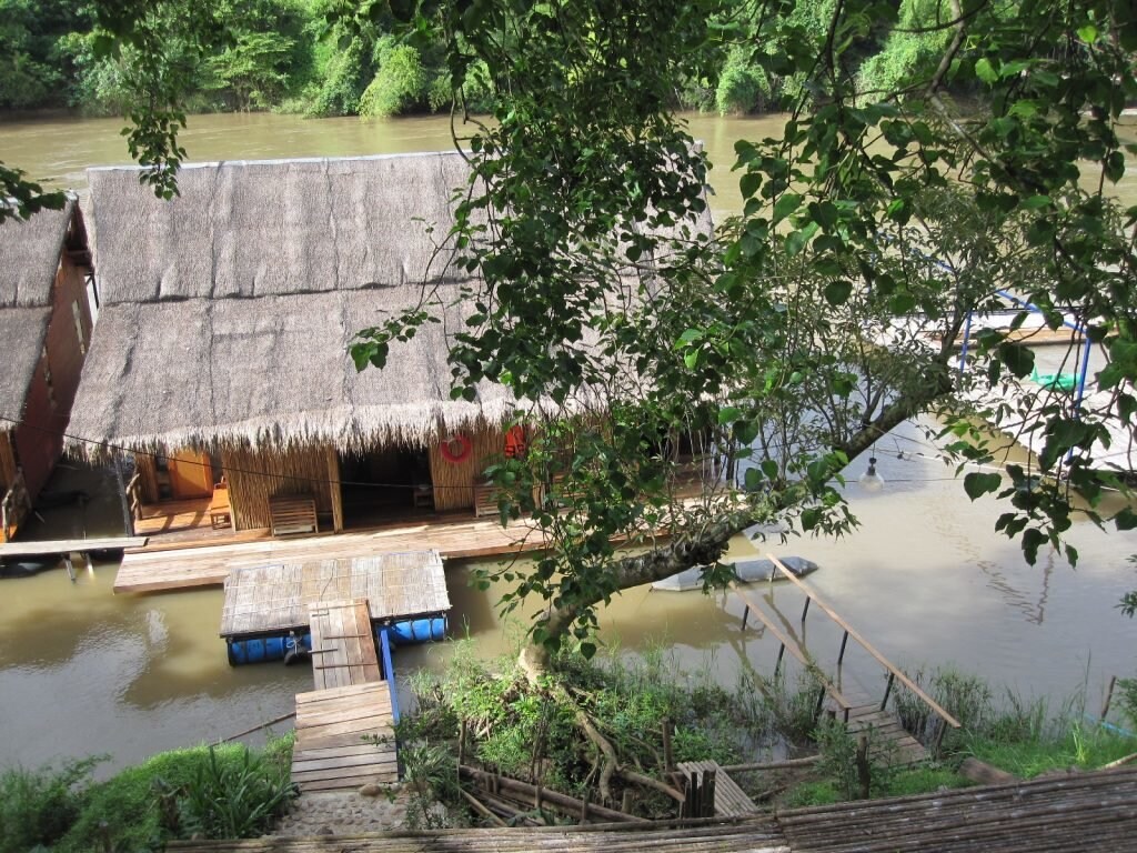 Ein "floating" Room in Thailand