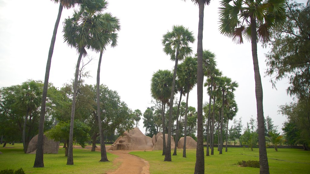 Tiger Cave which includes a park