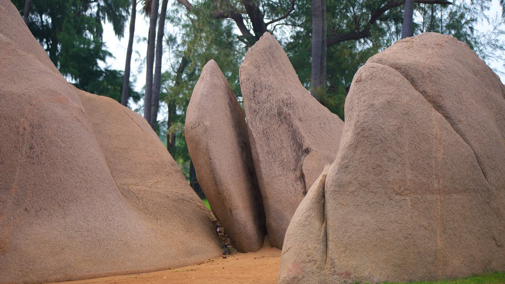 Tiger Cave which includes a park