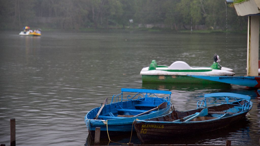 Kodaikanal Lake showing a bay or harbour and a lake or waterhole