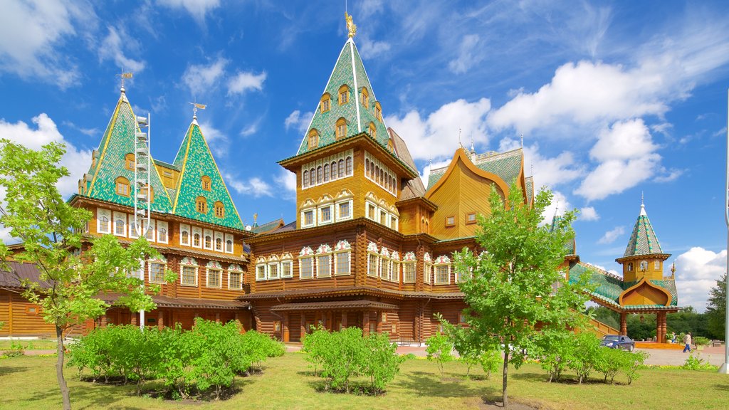 Kolomenskoje Geschichts- und Architekturmuseum mit einem historische Architektur