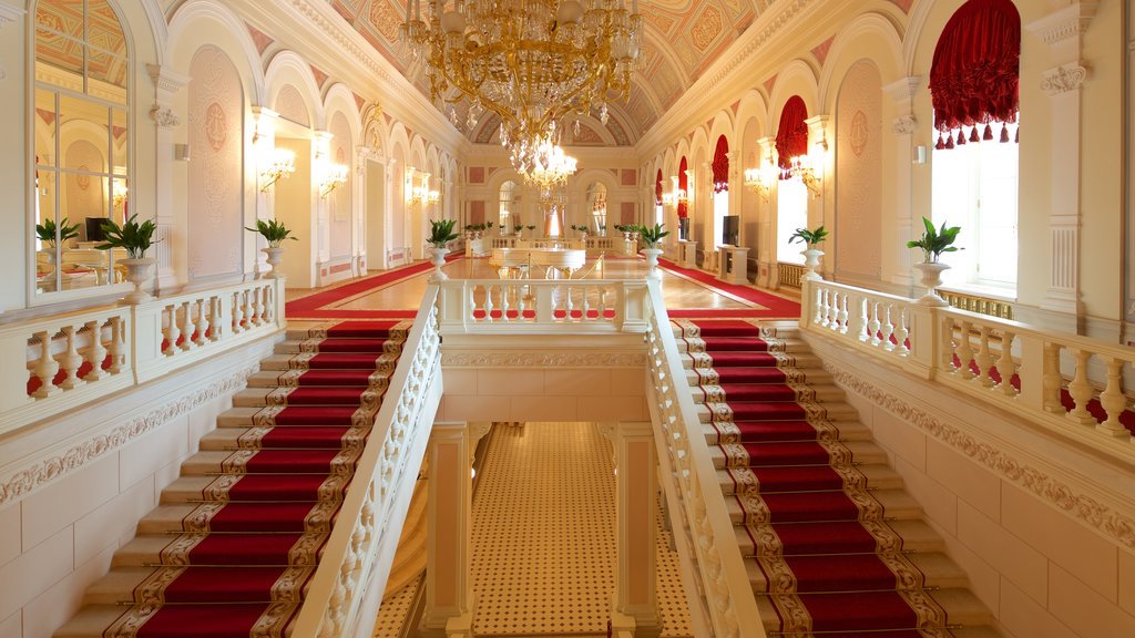 Bolshoi Theatre which includes interior views and heritage architecture