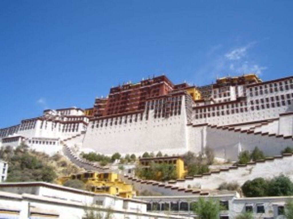Der Potala Palast in Lhasa