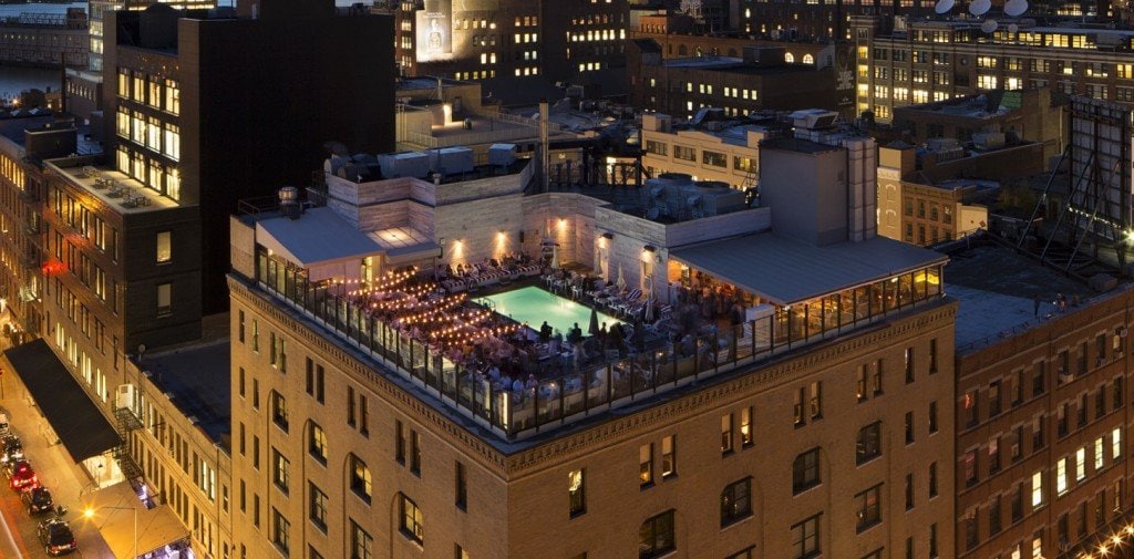 <figcaption>Legendär: das Soho House in New York</figcaption>