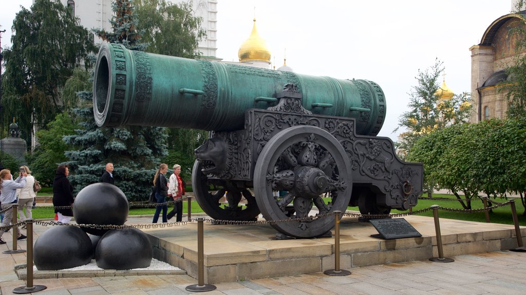 Tsar Bell - Tsar Cannon showing heritage elements, heritage architecture and military items