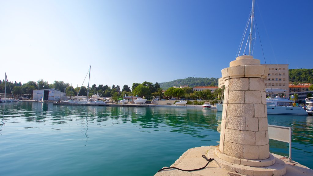 Split Marina which includes a bay or harbour and sailing