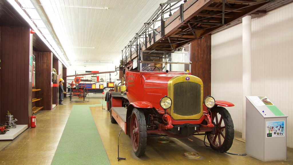 Museu Técnico caracterizando vistas internas