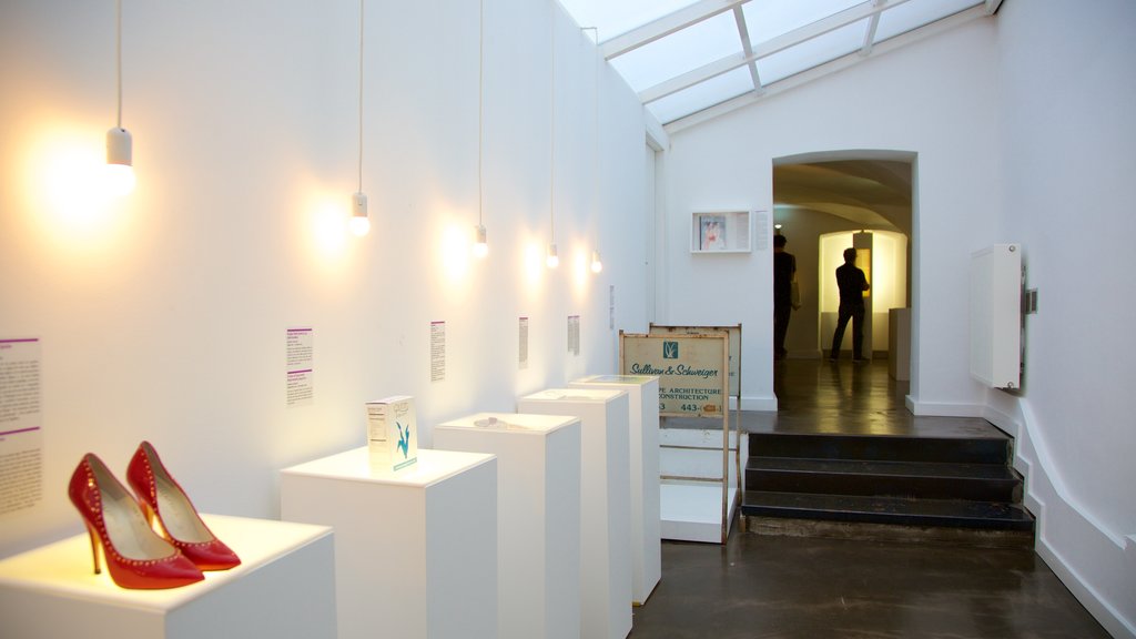 Museum of Broken Relationships showing interior views and art