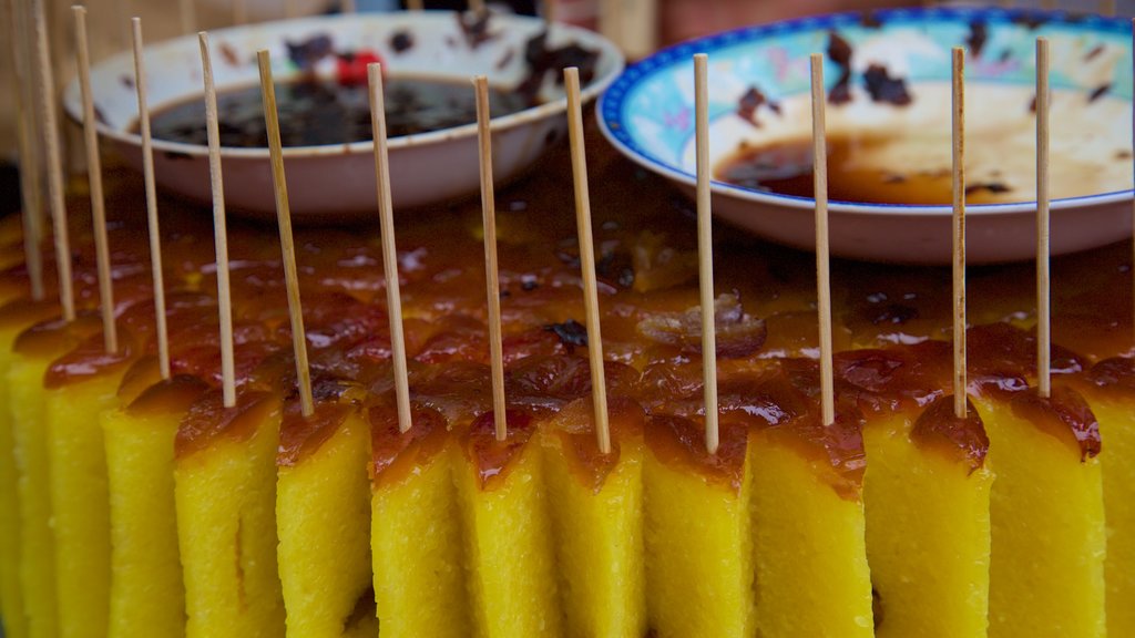 Gran mezquita de Xi\'an ofreciendo comida