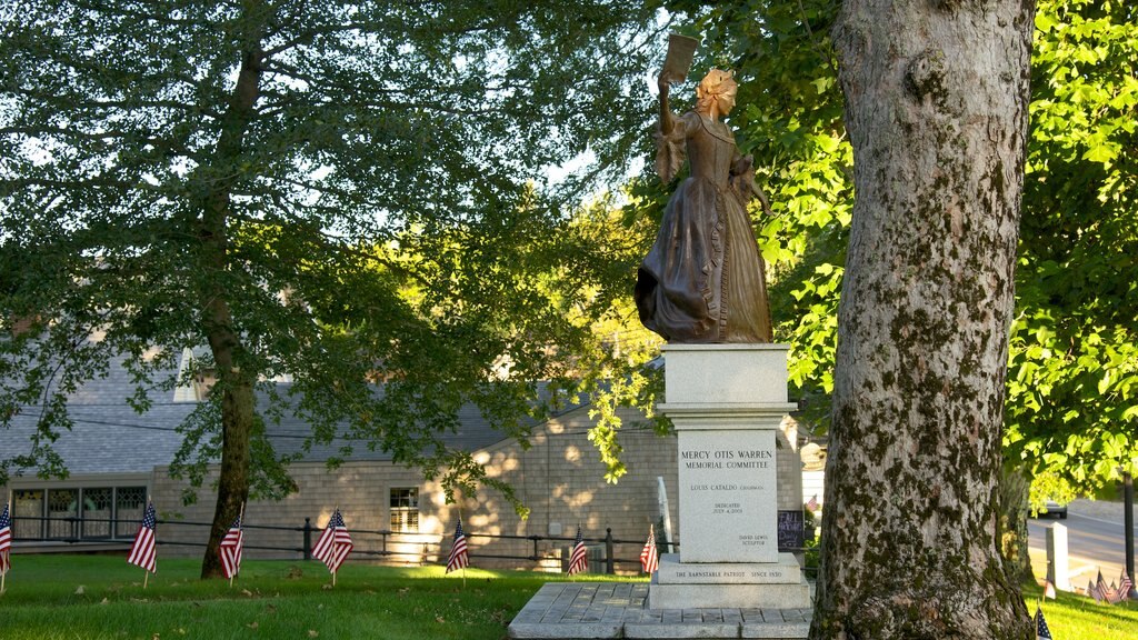 Barnstable which includes a statue or sculpture