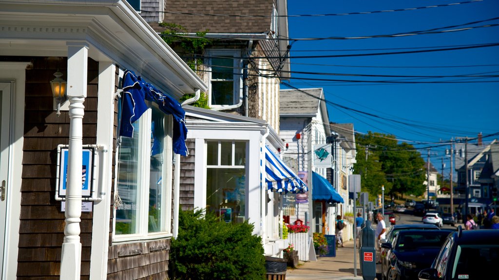 Woods Hole mostrando una pequeña ciudad o pueblo