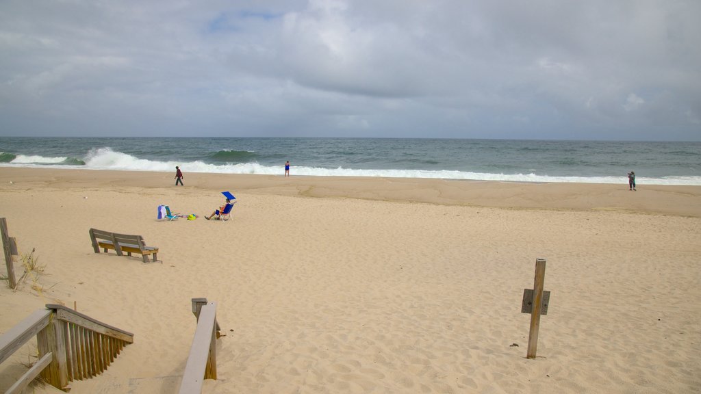 Nauset Beach que inclui uma praia