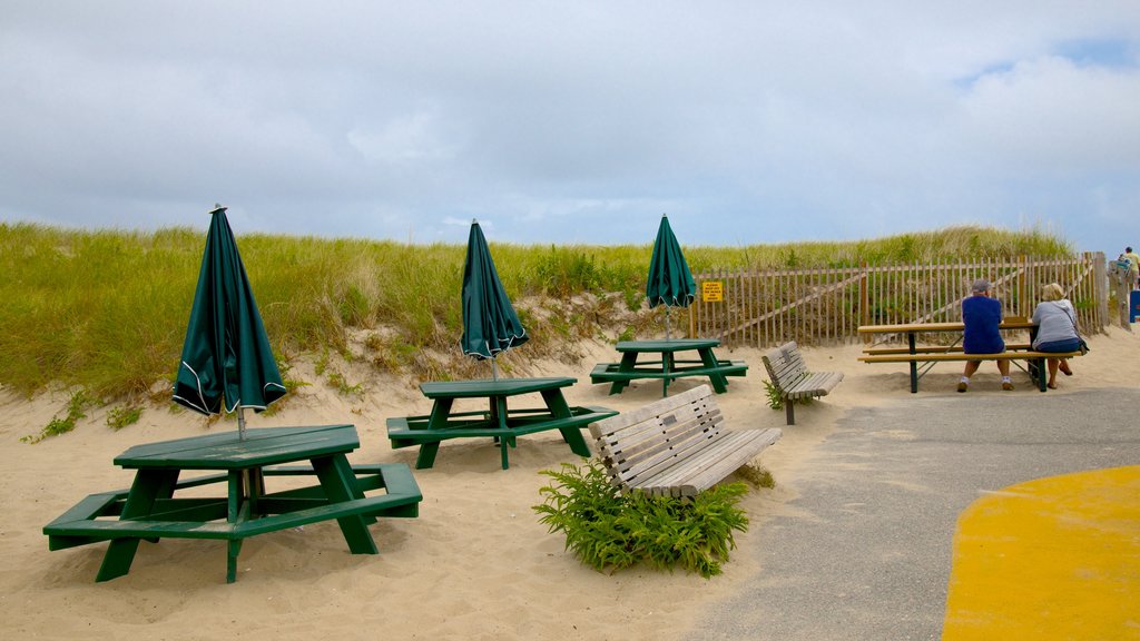 Nauset Beach sowie Paar