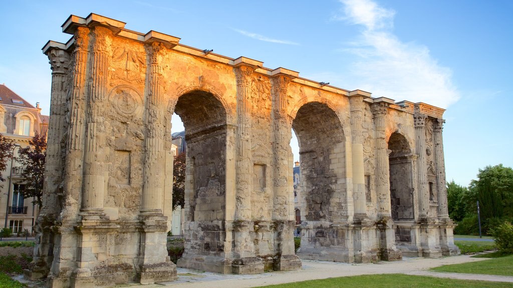 Mars Gate which includes heritage elements, building ruins and heritage architecture