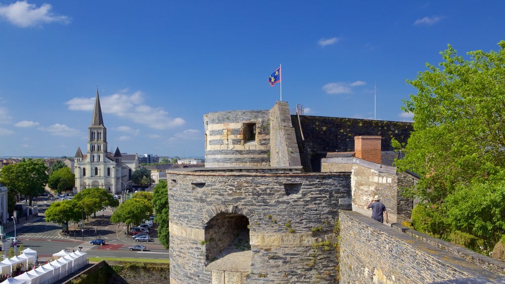 Chateau d\'Angers showing heritage elements