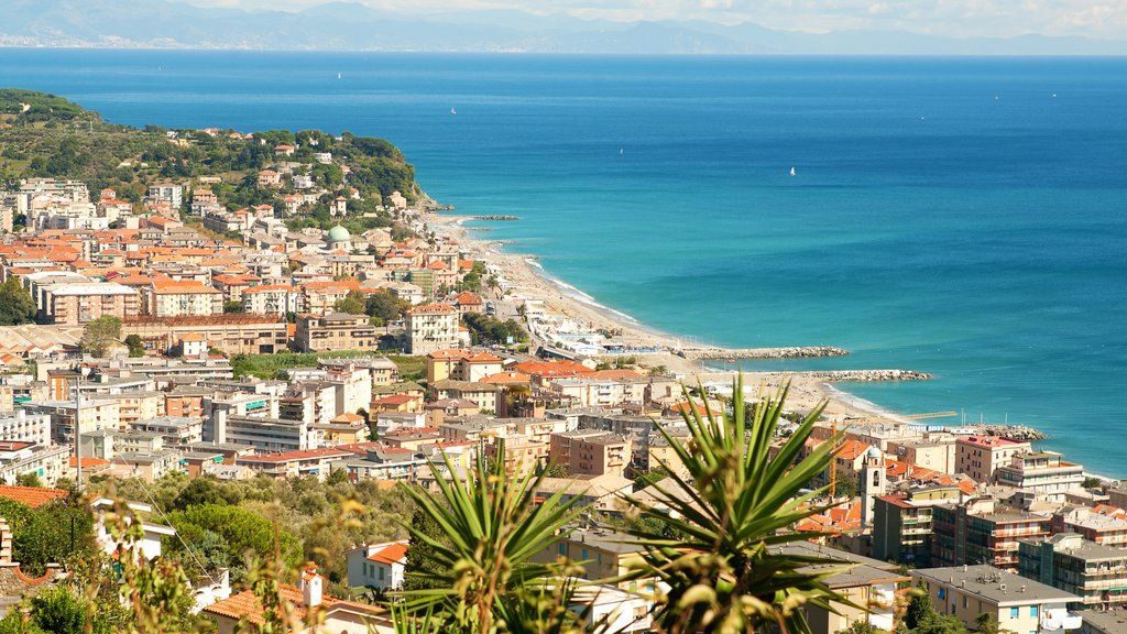 Varazze which includes a coastal town