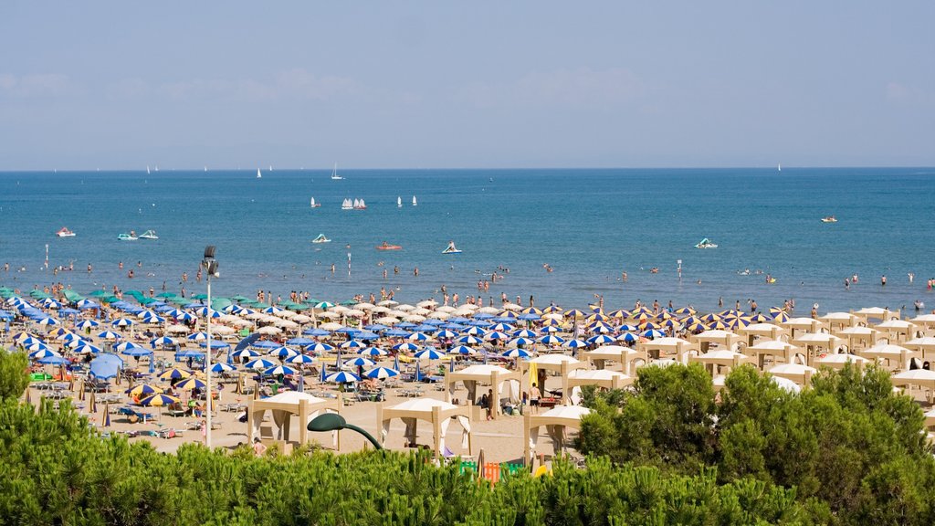 Lignano Sabbiadoro featuring a sandy beach