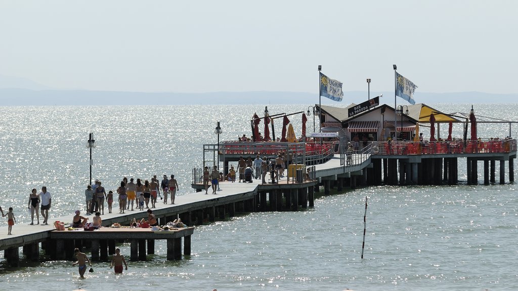 Lignano Sabbiadoro que incluye vistas de una costa