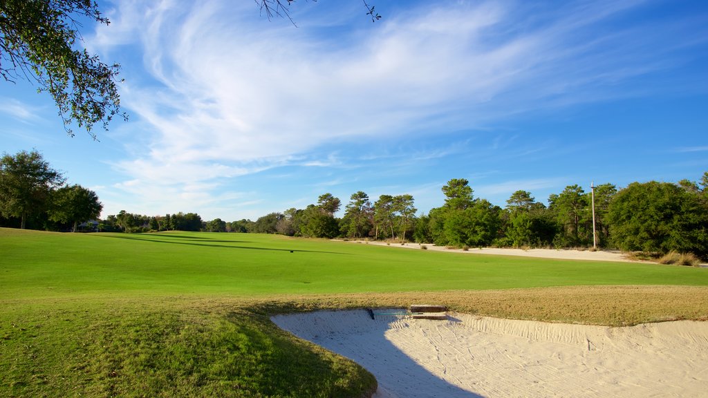 Upper Grand Lagoon showing golf