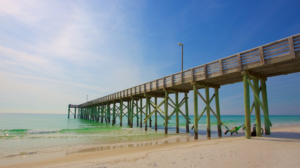 St. Andrews State Park featuring a beach