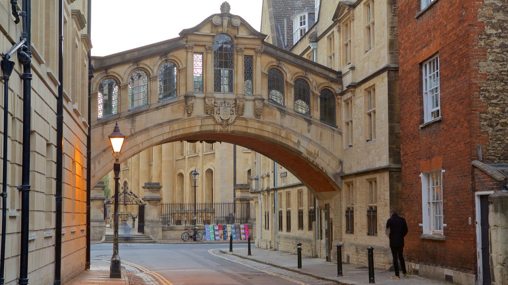 Oxfordshire caracterizando cenas de rua