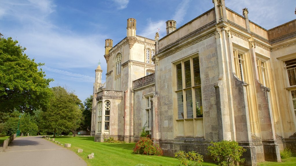 Hengistbury Head qui includes patrimoine historique, jardin et patrimoine architectural