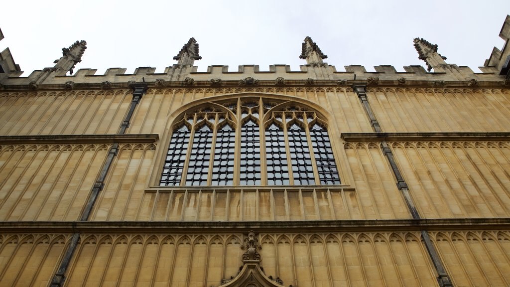 Bodleian Library ofreciendo elementos patrimoniales