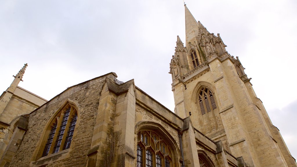 University Church of St Mary the Virgin featuring heritage elements, heritage architecture and a church or cathedral