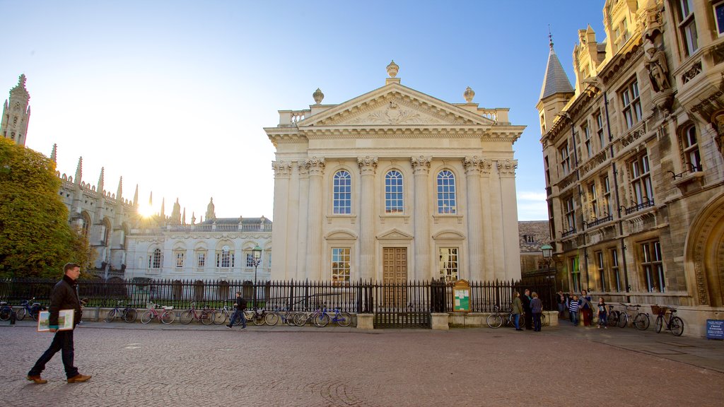 Senate House showing heritage elements and heritage architecture as well as an individual male