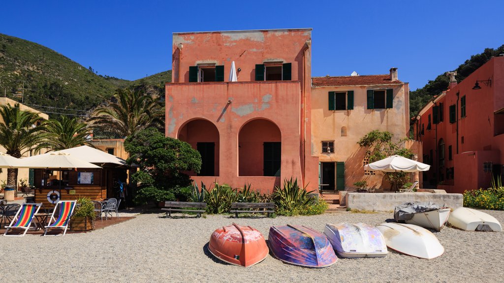 Finale Ligure featuring boating and general coastal views